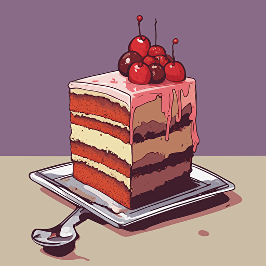 a slice of cake