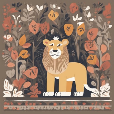 a lion