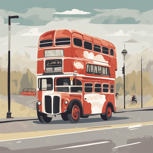 a double decker bus