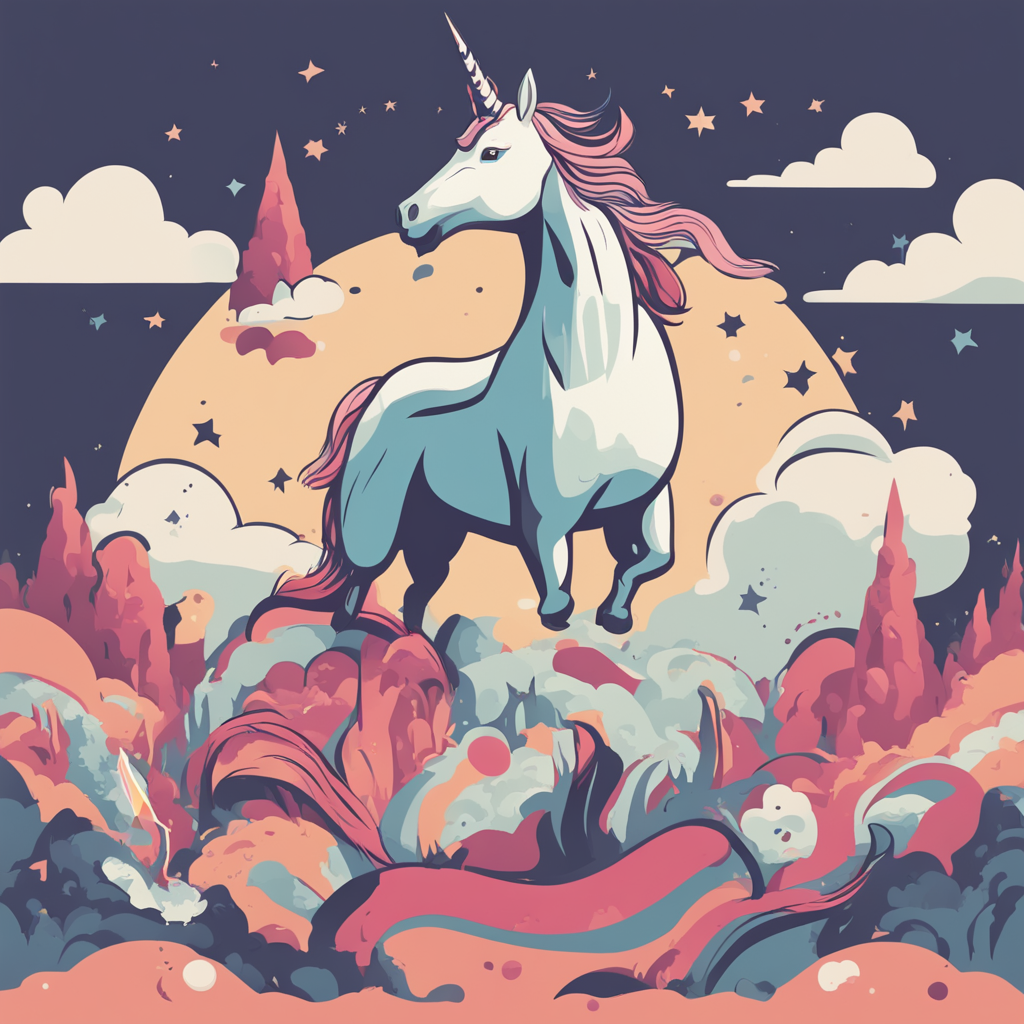 a unicorn