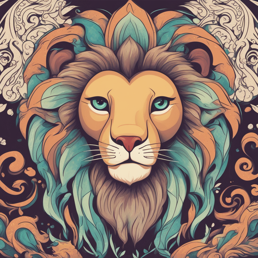a lion