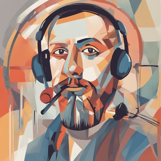 a customer support person 