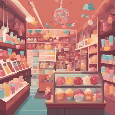 a candy shop