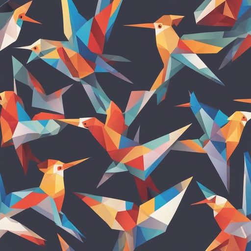 origami birds
