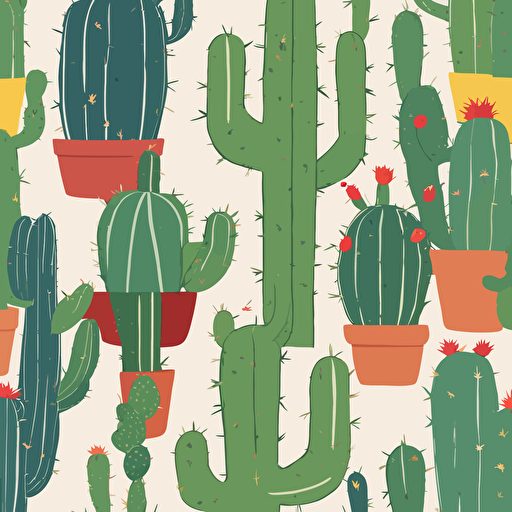 a cactus with a face