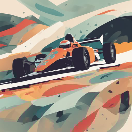 a race car
