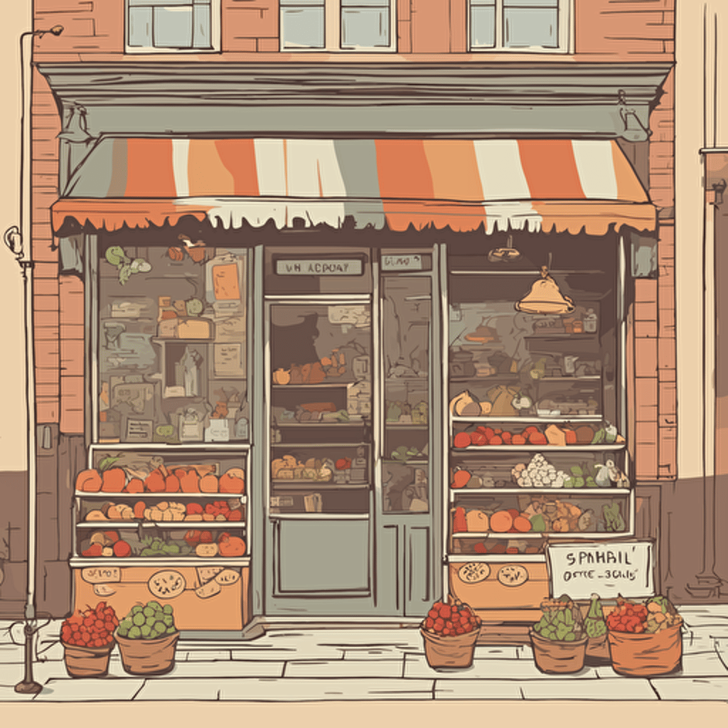 a fruit shop