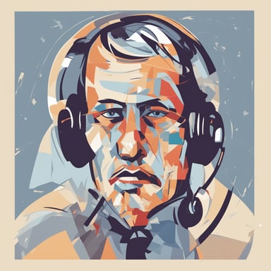 a customer support person 