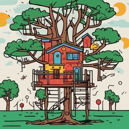 a tree house
