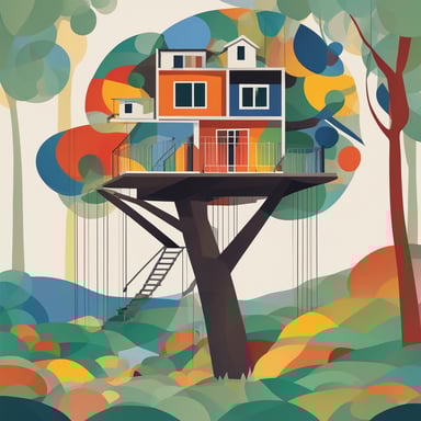 a tree house