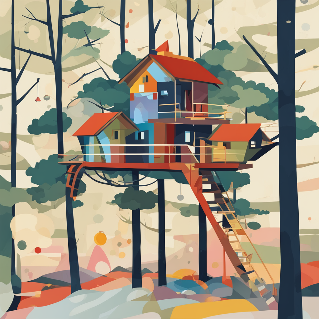 a tree house