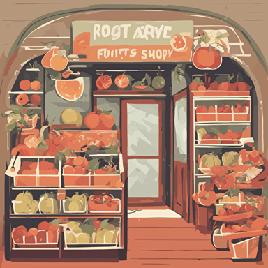 a fruit shop