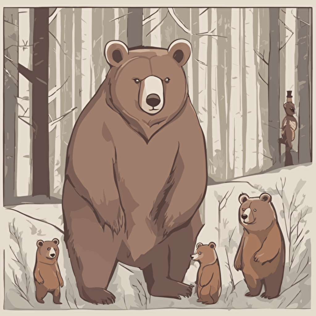 a family of bears