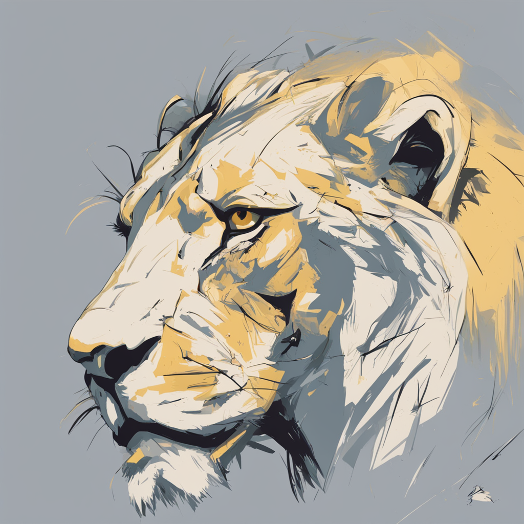 a lion