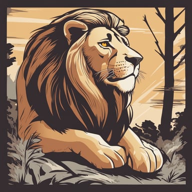 a lion