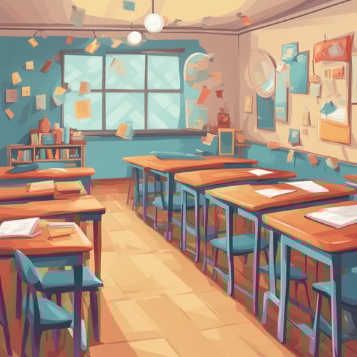 a university classroom