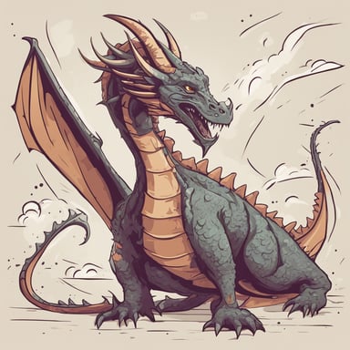 a dragon