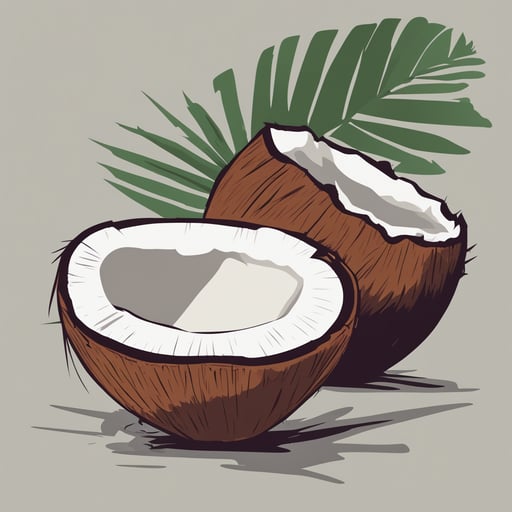 a coconut