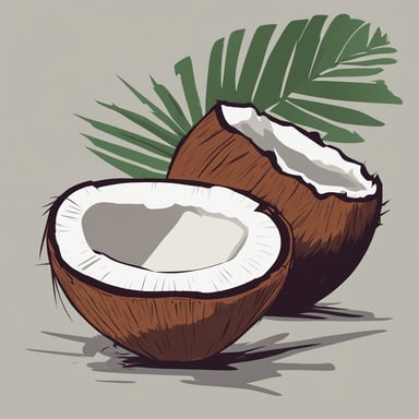 a coconut