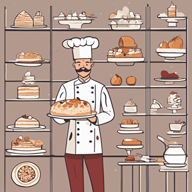 a pastry chef