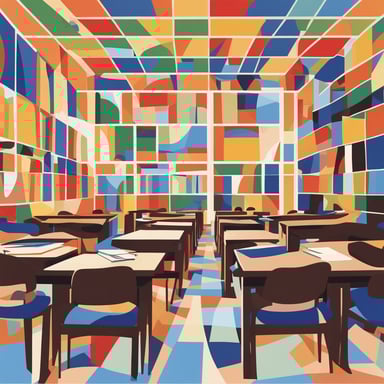 a university classroom