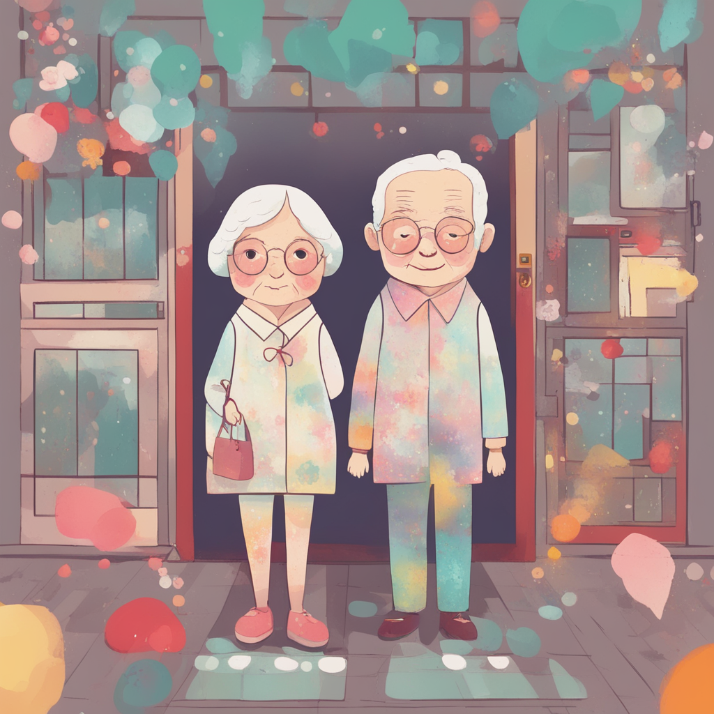 an elderly couple