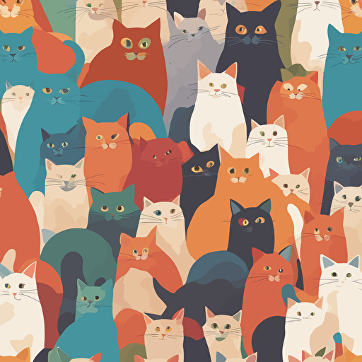 a group of cats