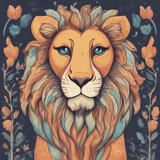 a lion