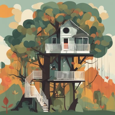 a tree house