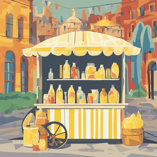 a lemonade stand