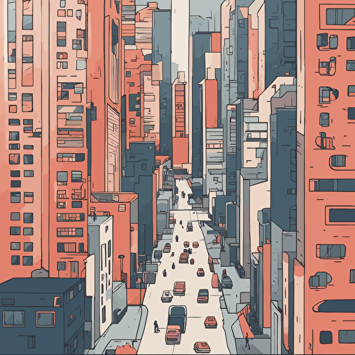 a futuristic cityscape