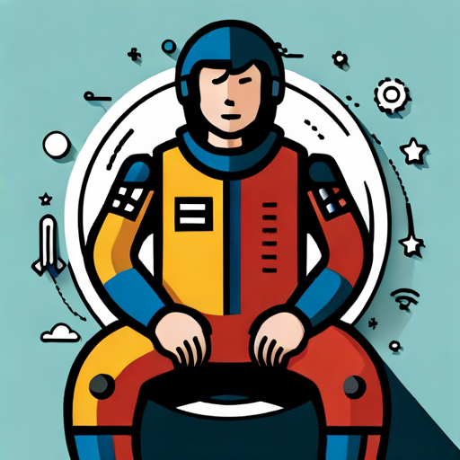 a person in a space suit