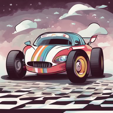 a race car