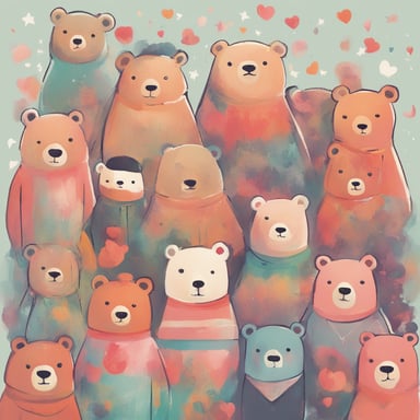 a family of bears