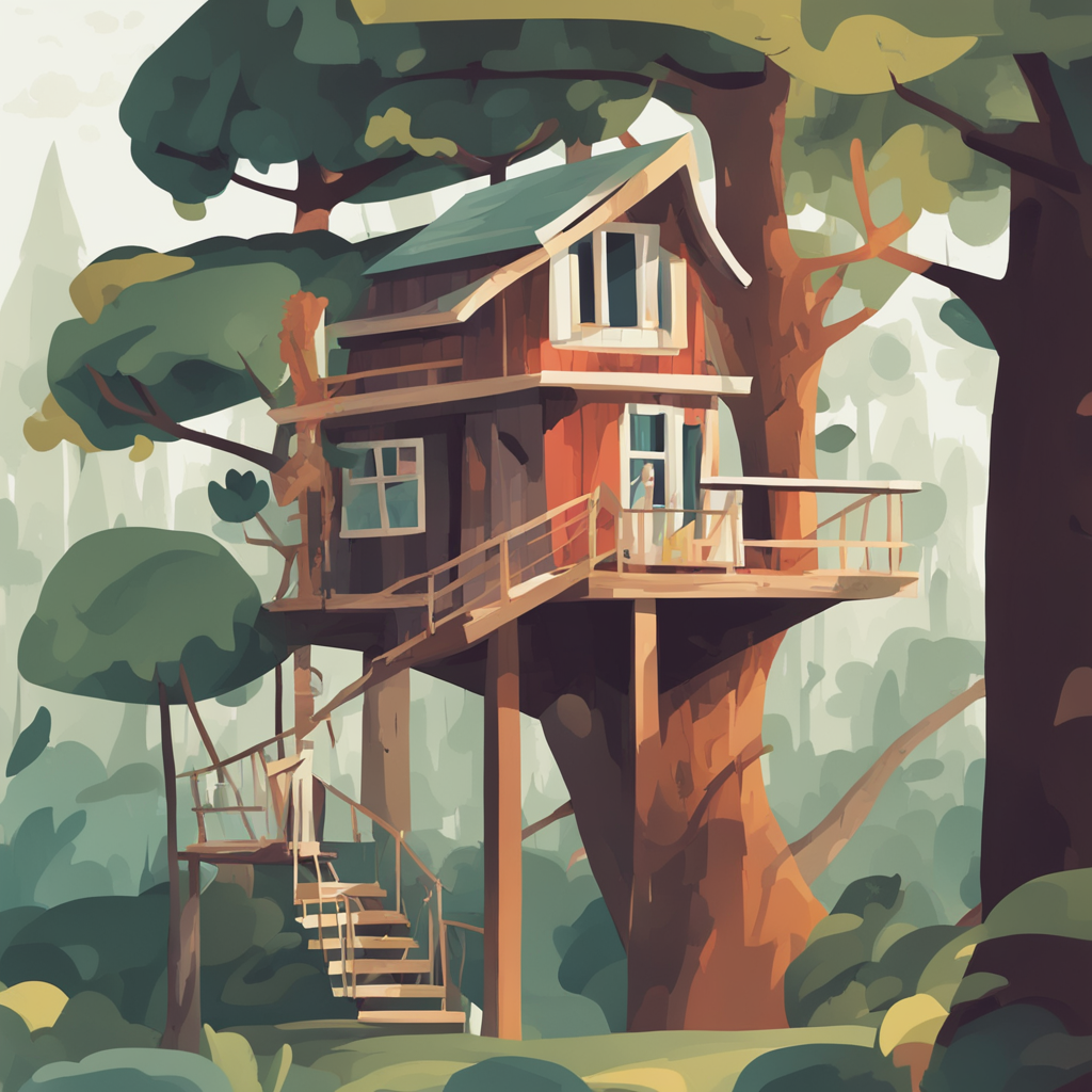 a tree house