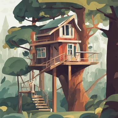 a tree house