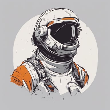 an astronaut helmet