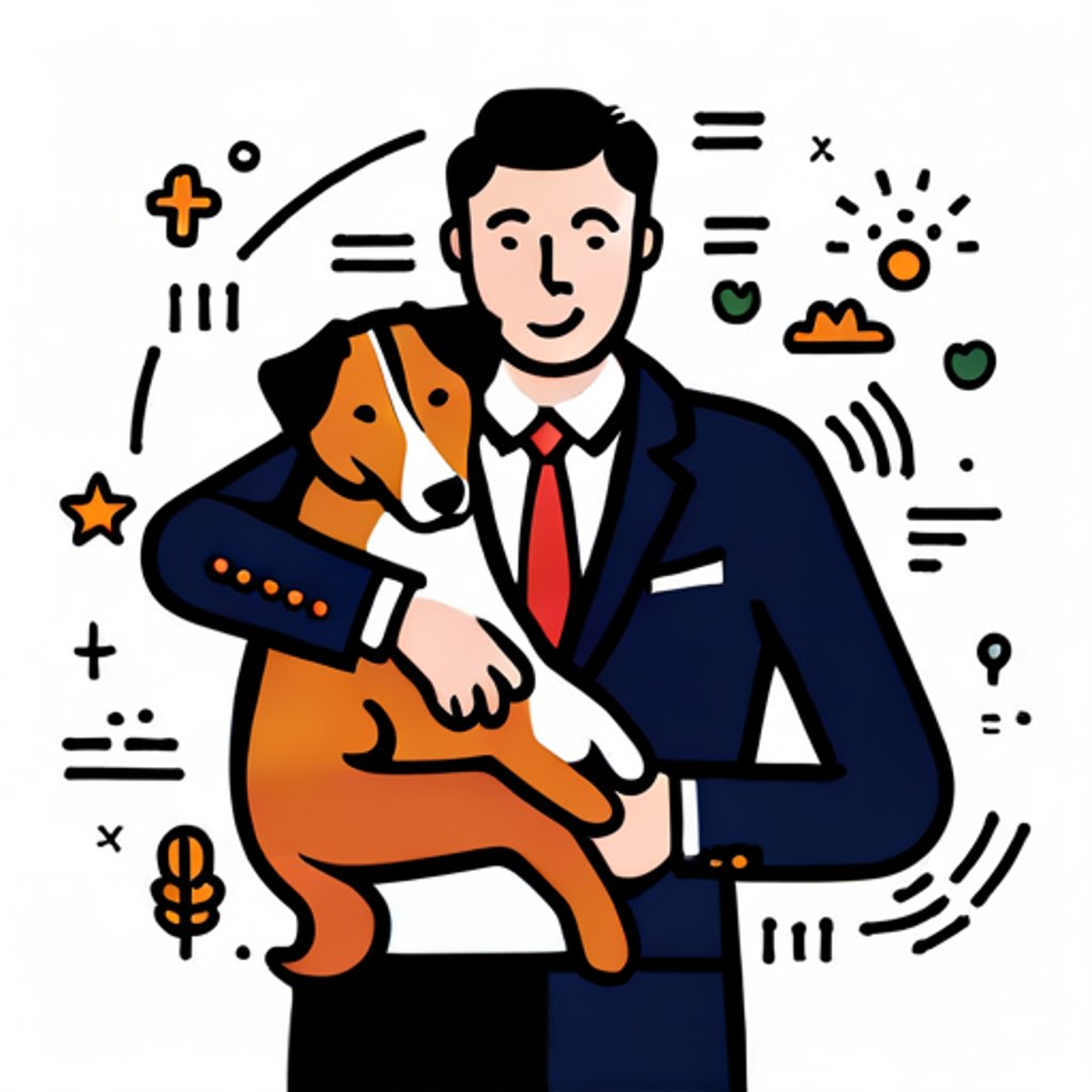 a person hugging a dog