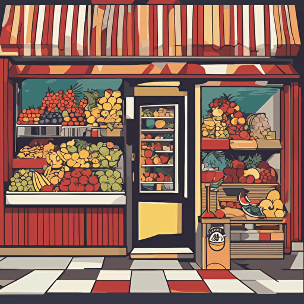 a fruit shop