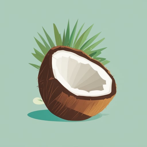 a coconut