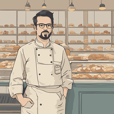 a pastry chef