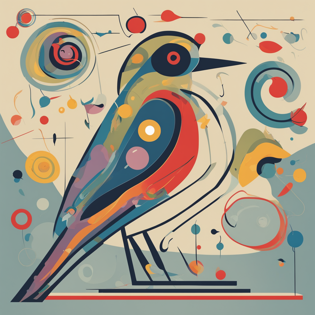 a bird eating a worm