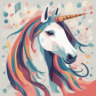 a unicorn