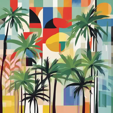 palm trees