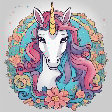 a unicorn