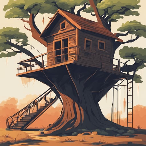 a tree house