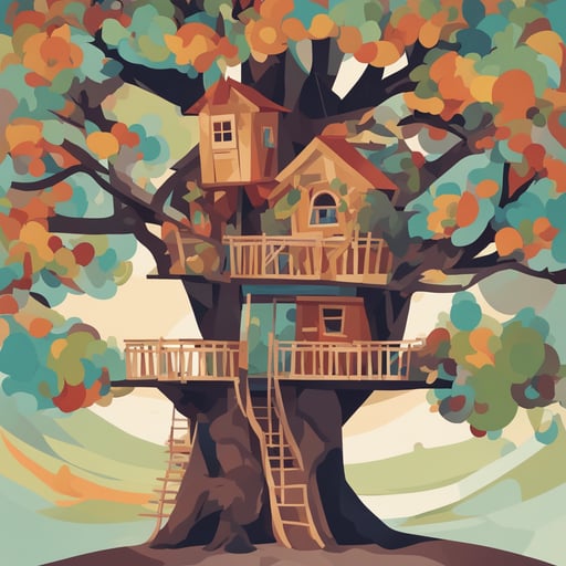 a tree house