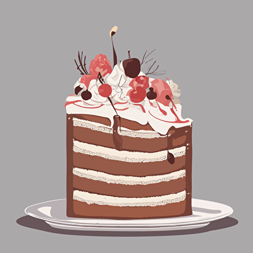a slice of cake