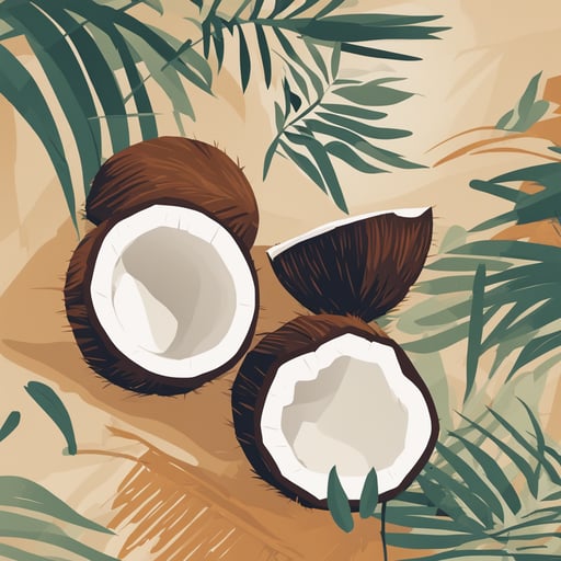 a coconut