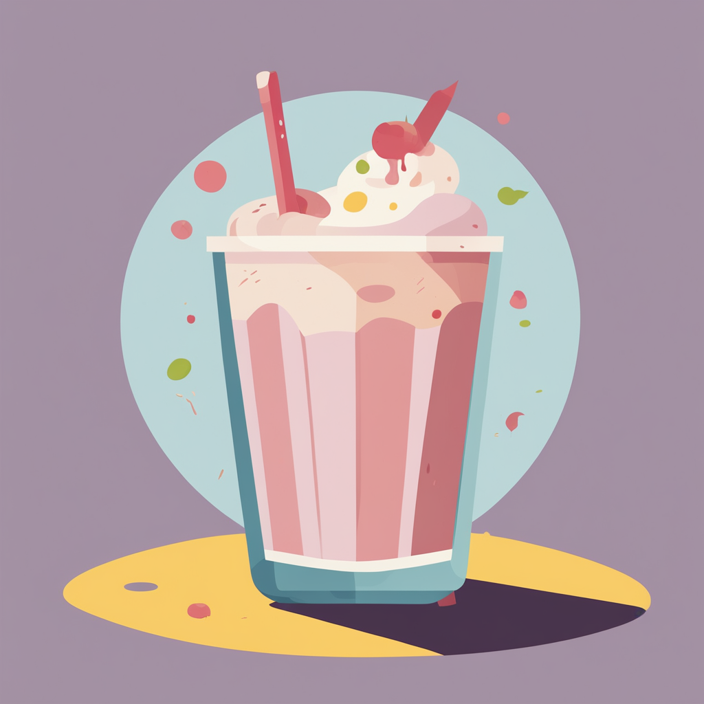 a milkshake